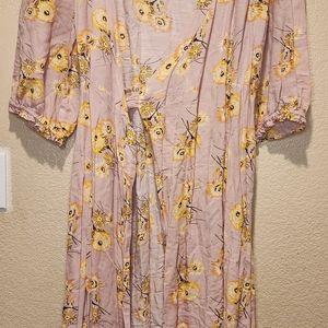 Madewell Wrap Floral Dress